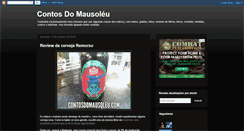 Desktop Screenshot of contosdomausoleu.com